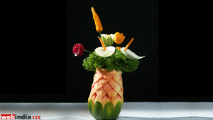 Papaya Flowervase